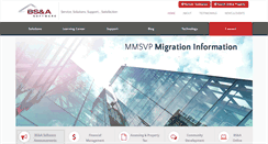 Desktop Screenshot of bsa.bsasoftware.com